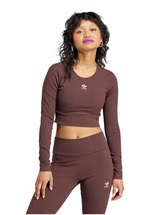 Koszulka adidas Originals Essentials Rib Long Sleeve - IJ5385