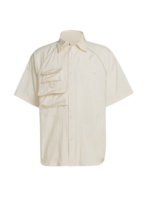 Koszula adidas Reveal Short Sleeve Solid Overshirt - HK2734