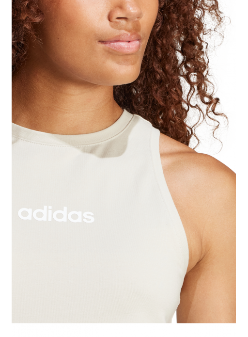 Koszulka adidas Essentials Linear Slim Cotton -  JC5790